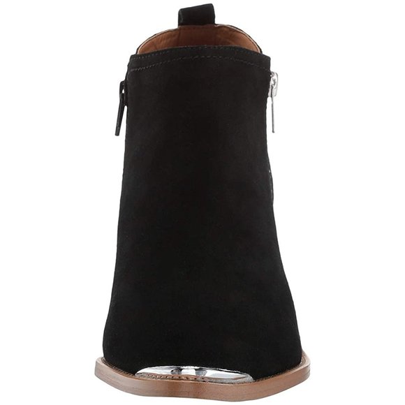 DV by Dolce Vita Odette Suede Leather Ankle Boots Booties Black Size 9 NIB - Picture 3 of 4